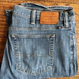 Lot of 2 Lucky Men's jeans- 42 x 34 (relaxed and relaxed straight) $50